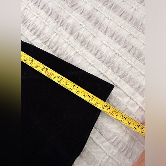 NWT Theory velvet flares beaded tuxedo stripe - Picture 4 of 8